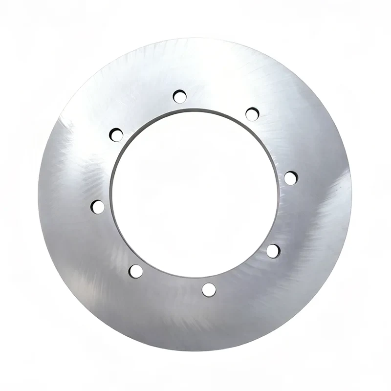 390 mm ytre diameter Cr12MoV Stort skrå flatt blad